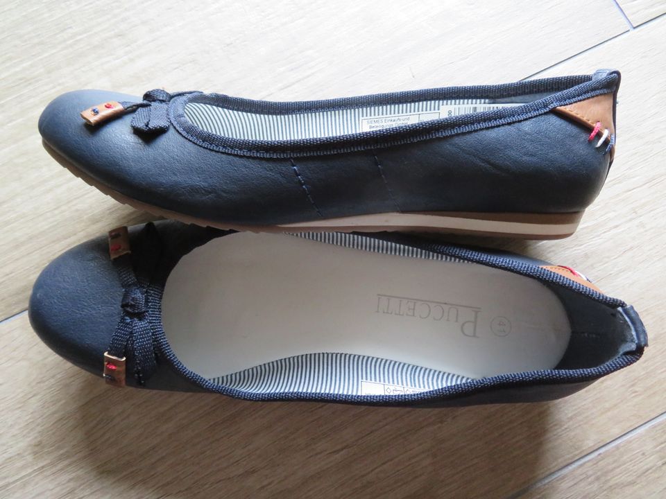 Ballerina - Pumps - Gr. 41 - Puccetti - blau - NEU in Berlin