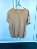 H&M T-Shirt Gr. L Braun Hellbraun Crewneck Regular Fit Niedersachsen - Apen Vorschau