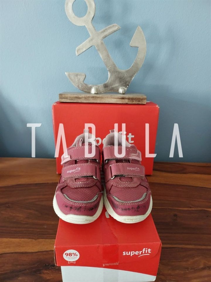 Superfit Mädchen Storm Sneaker - pink/pink - Gr. 31 in Grimma