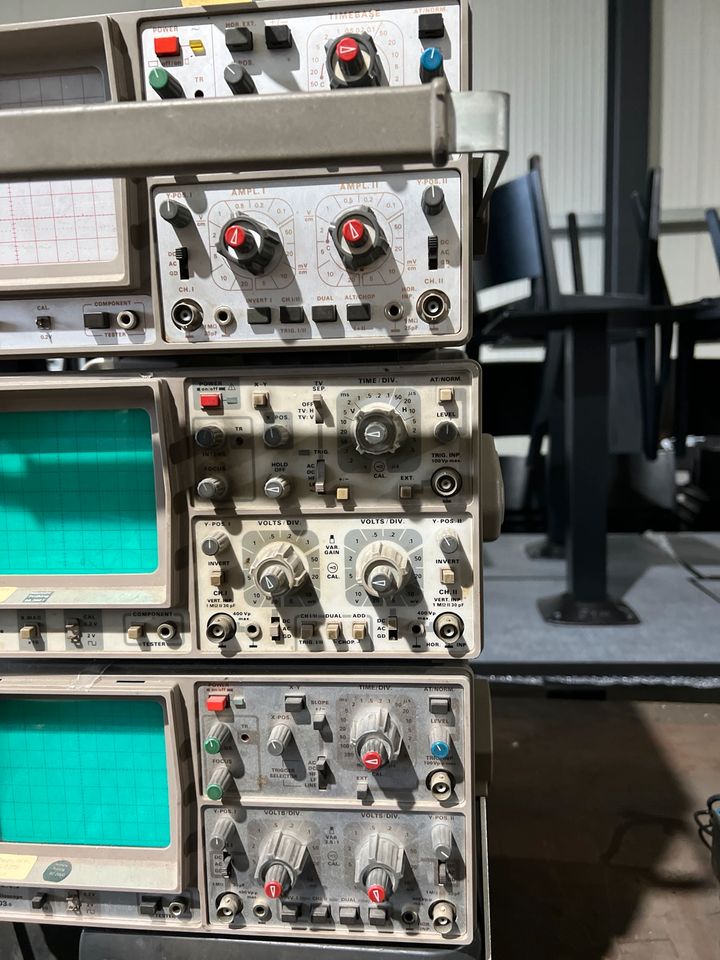 Posten 3 Stück Oscilloscope HAMEG 203-5 /6/4 in Langen Emsland