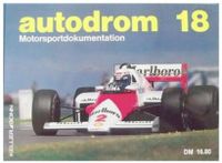 Motorsportdokumentation Ausgabe 1986 - autodrom 18 - sehr gut erh Hessen - Offenbach Vorschau