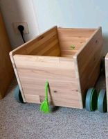 Ikea Flisat Spielzeugwagen Aufbewahrung Holzkiste mit Rädern Nordrhein-Westfalen - Hilden Vorschau