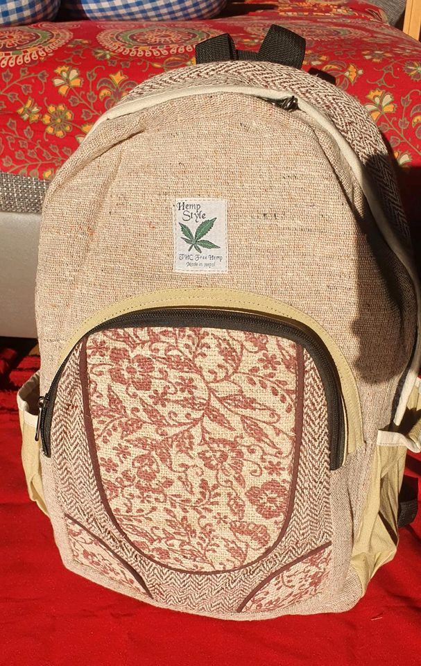 Rucksack aus Hanf Baumwolle Nepal  in Markdorf