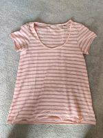 Maison Scotch Shirt Bluse rosa rot gestreift Glitzer 2 s m 38 36 Niedersachsen - Goslar Vorschau