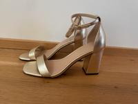 Brautschuhe Gold 40 Sandalen Pumps Bayern - Landshut Vorschau