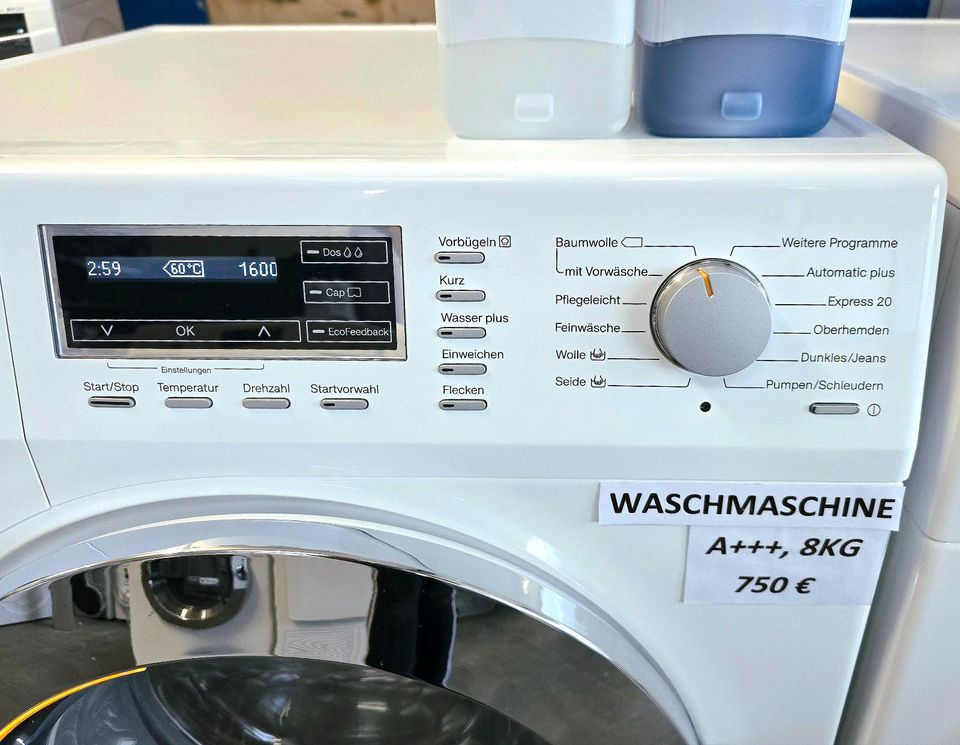 Miele W1, 8kg  Waschmaschine in Bad Salzuflen