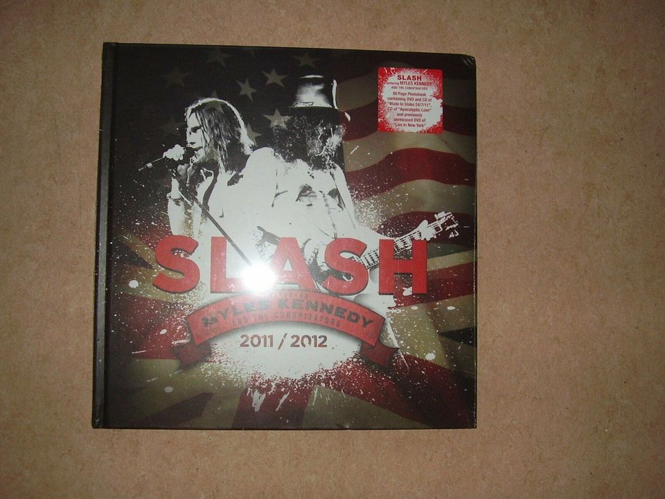 Slash & Miles Kennedy, 2 DVD und 2 CD, Fotobuch, eingeschweißt! in Hamburg