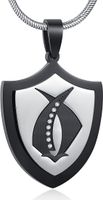 Queen's Guard Schild Halskette für Herren 18K Edelstahl NEU Baden-Württemberg - Grafenhausen Vorschau