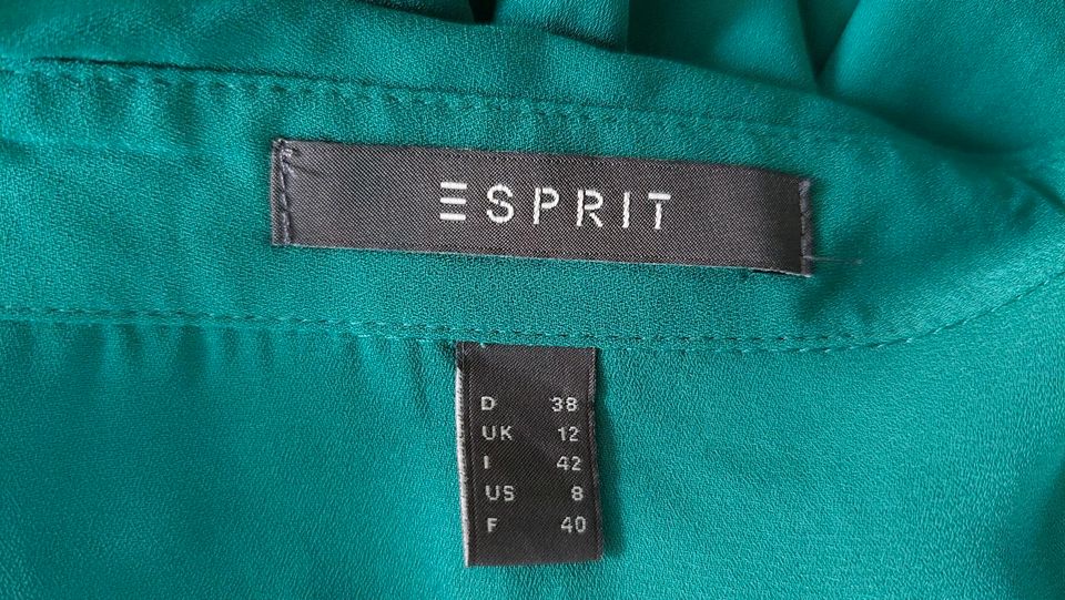 Esprit Bluse M 38 grün in Nürnberg (Mittelfr)