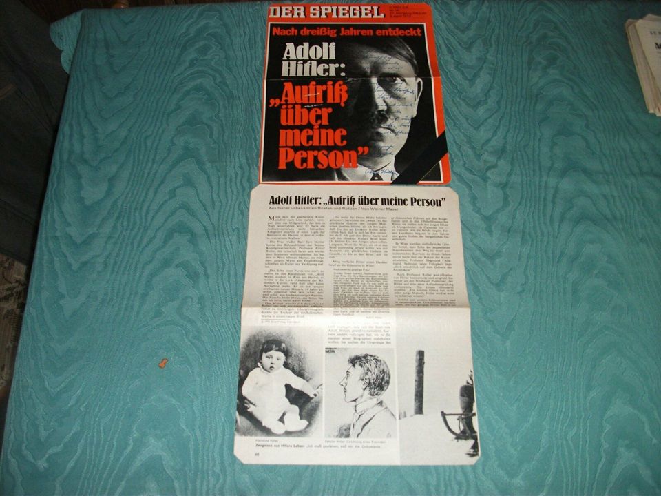 Der Spiegel "Adolf Hitler " vom 02.04.1973, Nr. 14 in Torgelow