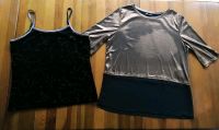 Party Oberteile Shirts Tops elegant M Samt schwarz Silber Gold Nordrhein-Westfalen - Oberhausen Vorschau