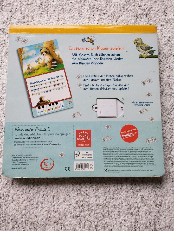 Soundbuch, Klavierbuch, Kinderbuch Mein liebstes Klavierbuch in München