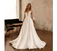 Brautkleid Größe 38 Weiß Thüringen - Schwarzburg Vorschau