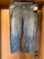 Tredy Jeans Capri Blau Bleached Strass 42 NEU Nordrhein-Westfalen - Minden Vorschau