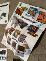 N64 Poster-Anleitungs-Konvolut / Sammlung (16tlg. Set) NEUWERTIG Nordrhein-Westfalen - Hückeswagen Vorschau