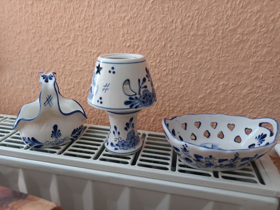 Amsel Keramik  Schale  Körbchen  Lampe in Kyritz