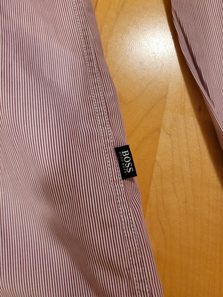 Hugo Boss Hemd Slim Fit Größe 2XL- weinrot in Achern