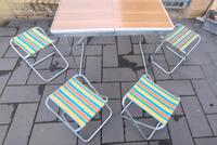 DDR Camping Hocker mit Tisch Reserviert Sachsen-Anhalt - Oebisfelde-Weferlingen Vorschau