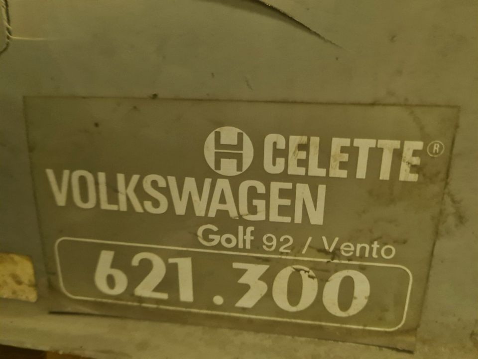 Richtbank CELETTE, Richtwinkelsatz für Volkswagen in Callenberg b Hohenstein-Ernstthal