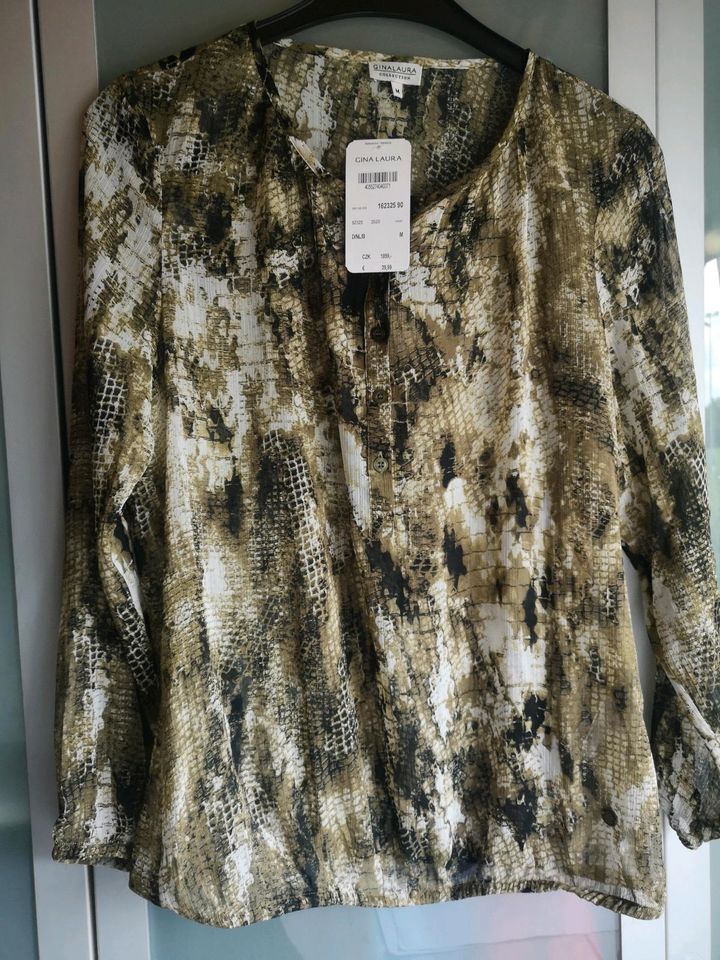 Gina Laura Chiffon Bluse schöner Druck Gr 38,40,42 M/L neu 39,99 in Ingolstadt