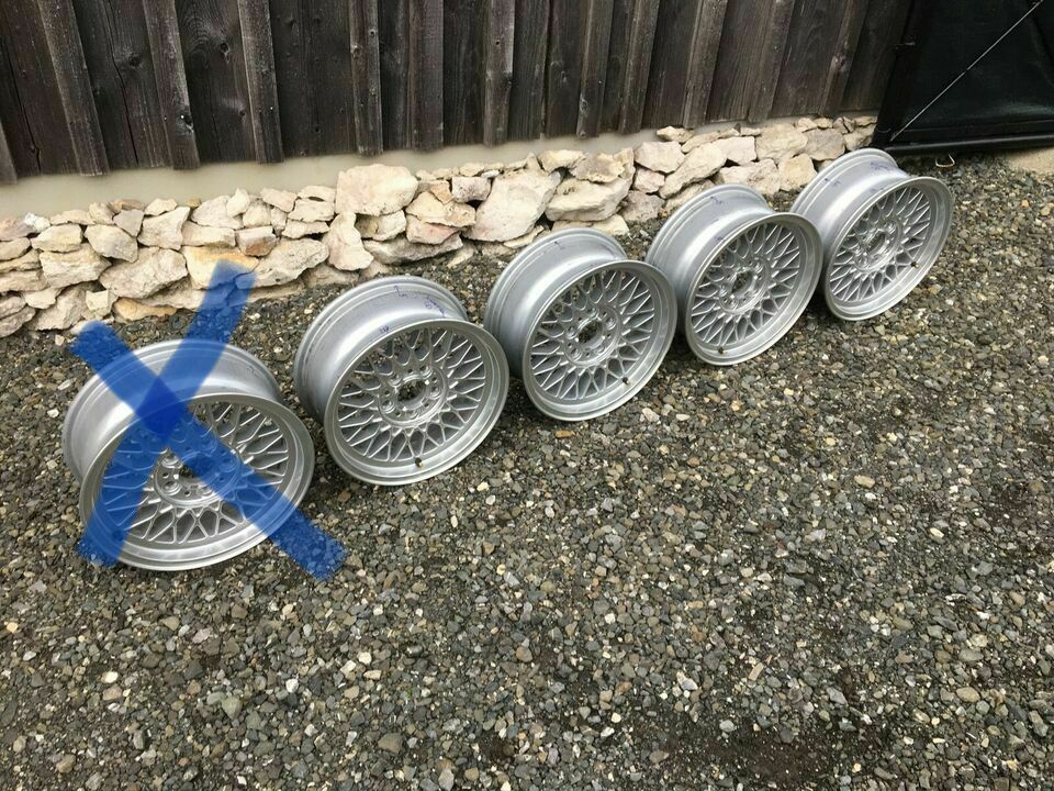 Felgen 7x16 ET 20 BMW Styling 5 BBS E39 E36 E30 geprüft Lack neu in Kempten