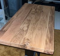 Tischplatte ,echtholz 100x50, holzplatte , sondermaß massiv Hessen - Wetzlar Vorschau