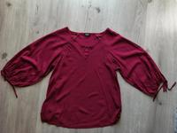 Damen Bluse Bordeaux Rot Gr. M Hessen - Kassel Vorschau