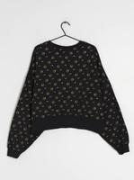 Nike Pullovers schwarz gold allover Print gr S West - Nied Vorschau