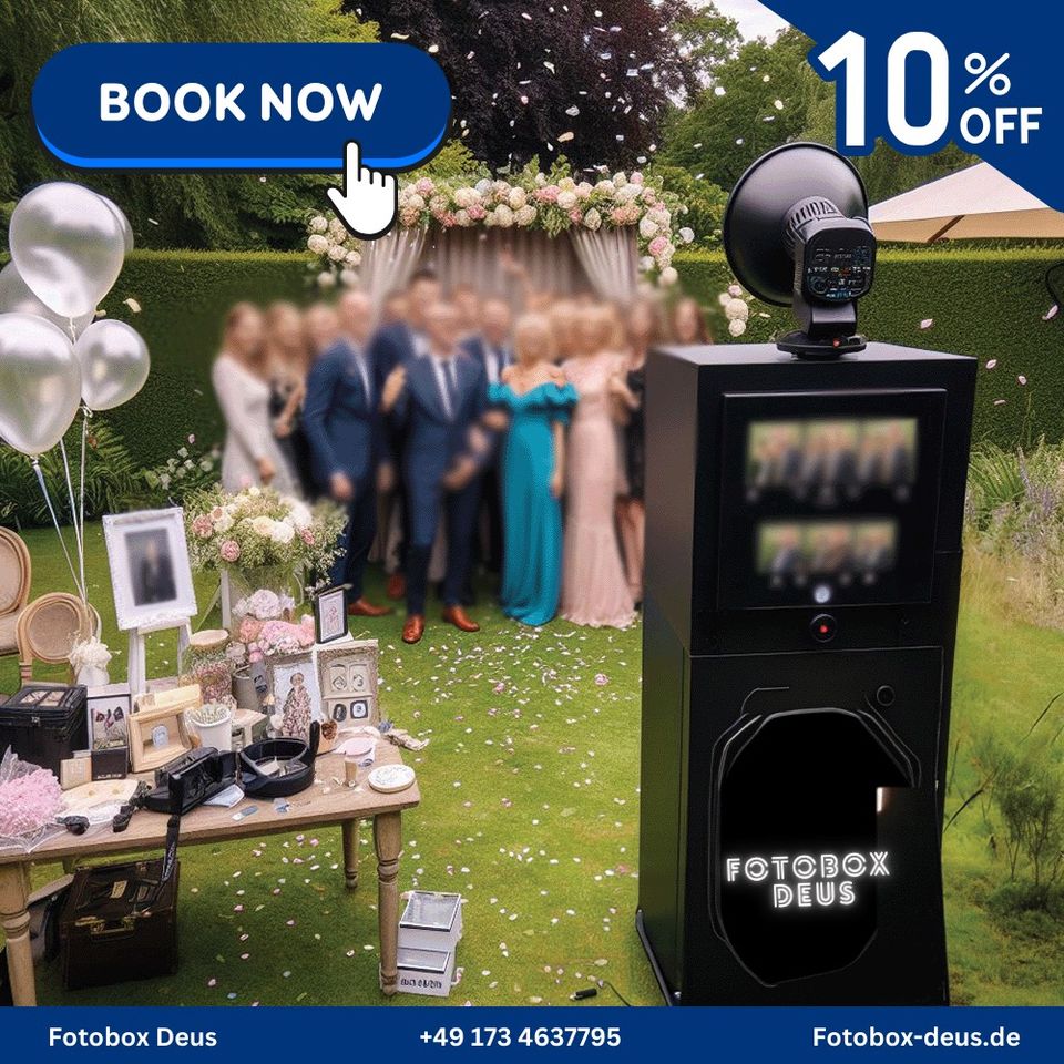 Fotobox Mieten für eure Hochzeit in Eckernförde