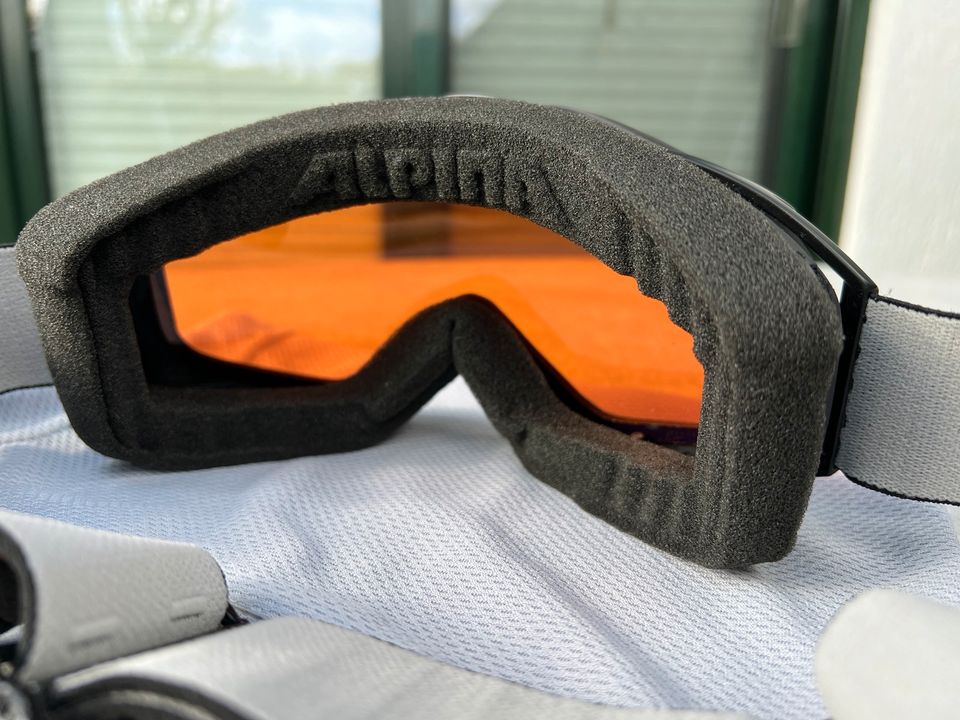 Alpina Quattroflex Turbo GT Skibrille Snowboardbrille in Klein Rogahn