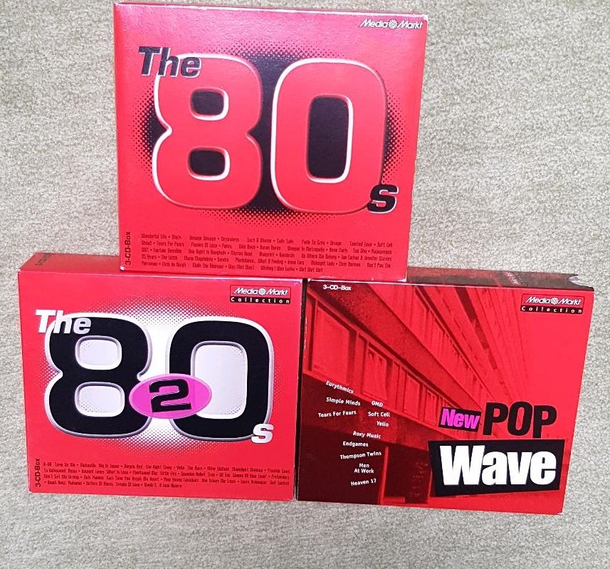 CD Box Sets 80er Pop Wave vom Media Markt in Mildstedt