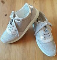 Rieker Damenschuh Sneaker Gr, 39 grau-silber Hessen - Dreieich Vorschau