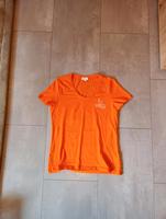 s.Oliver_T-Shirt_Sommer_orange_Gr.40_print Sachsen - Lichtenberg/Erzgebirge Vorschau