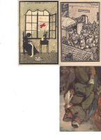3 alte Ansichtskarten Central-Komitee Rotes Kreuz, ungelaufen Berlin - Tempelhof Vorschau