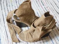 VIC MATIÉ - lässige peep toe ankle Booties, Leder, Größe 41 Rheinland-Pfalz - Mainz Vorschau