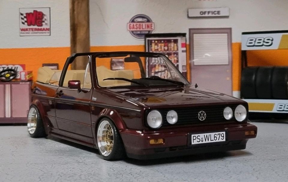 1/18 VW Golf 1 MK1 Cabriolet Classic Line Umbau Tuning