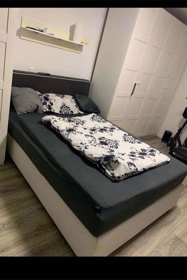 ❌Boxspringbett 140 X 200 mit Topper zu verkaufen ( wie neu ) ❌ in Gelsenkirchen