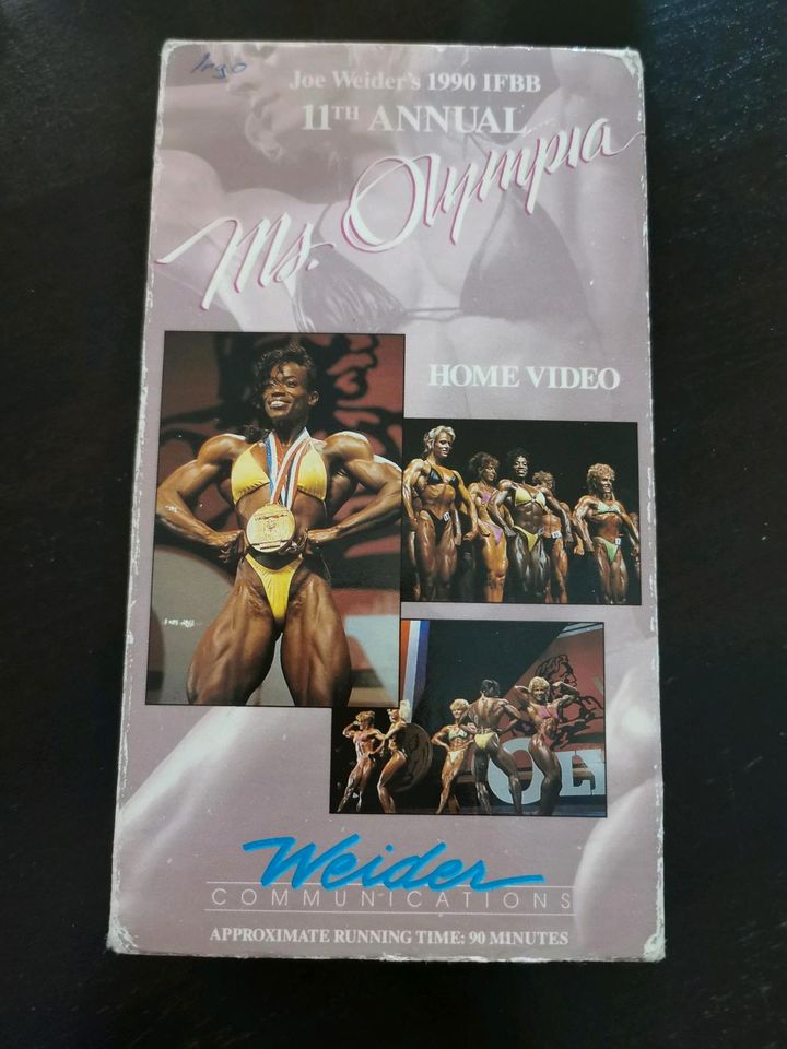 Bodybuilding VHS Video Ms Olympia in Hünxe