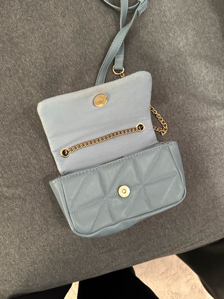 Blaue Mini Tasche in Steinbach