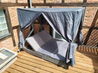 Outdoor-Lounge-Bett mit Vorhängen wie Neu Niedersachsen - Sarstedt Vorschau