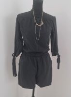 Sommer Jumpsuit mit Carmenausschnitt Neu schwarz Größe 38 Niedersachsen - Wolfsburg Vorschau