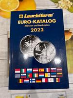 Euro-Katalog 2022, Münzen und Banknoten von Leuchtturm Dresden - Weixdorf Vorschau