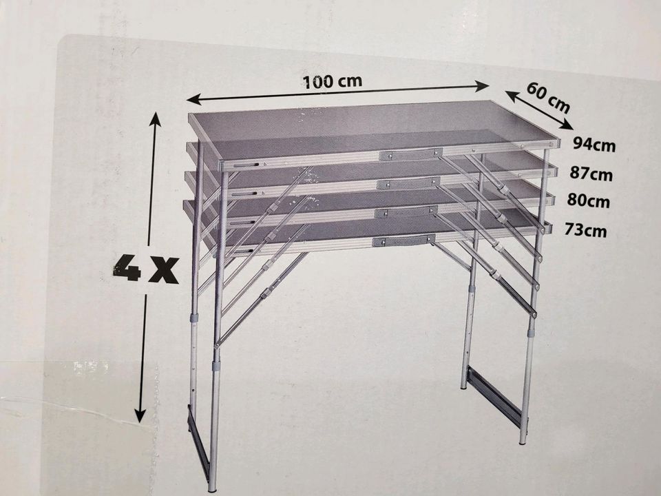 6 teilig 6m multifunktionstisch marke workzone  2x3 teilig neu!! in Rheinbrohl