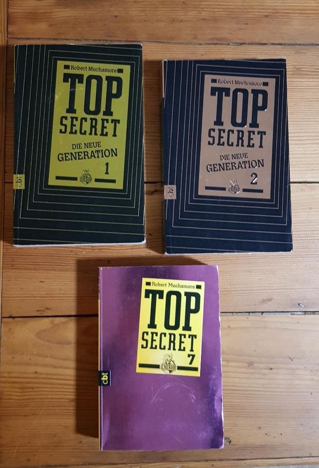 Top Secret Bände 1, 2 und 3  Robert Muchamore Roman ab 12 in Stemwede