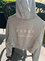 Hyrox Cropped Hoodie Gr S hellgrau Düsseldorf - Oberkassel Vorschau