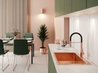 NEU: Design Stahl-Küchenspüle Rose Gold + Armatur 420€* Berlin - Steglitz Vorschau