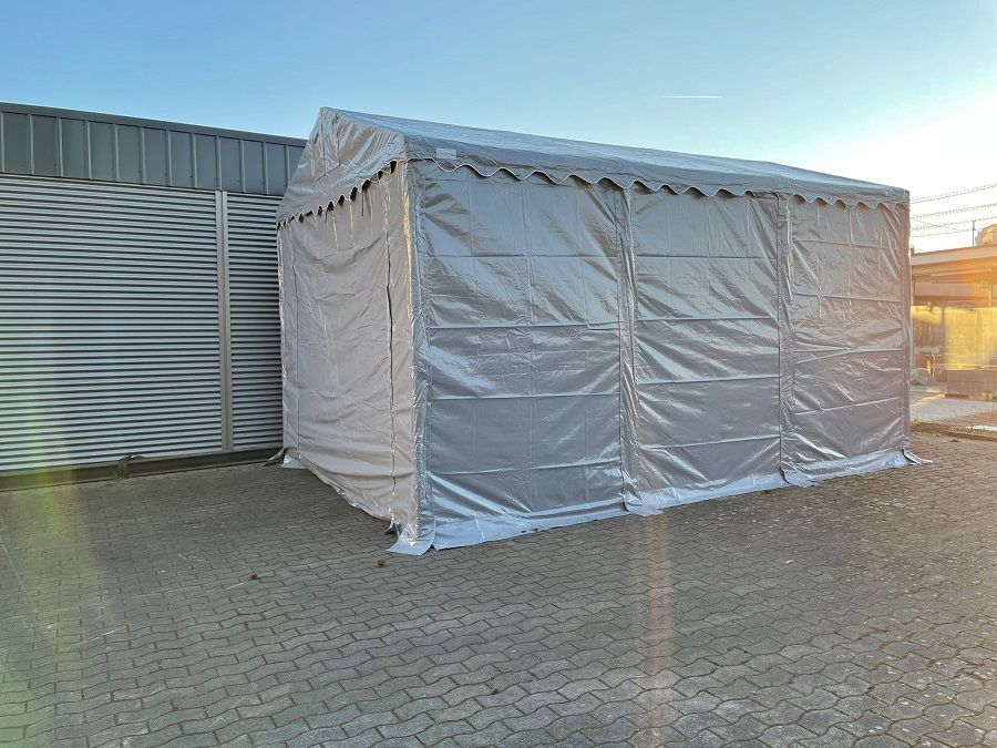 Zelthandel Lagerzelt 3x6m Zeltgarage Bauzelt Unterstand Industriezelt NEU in Bielefeld