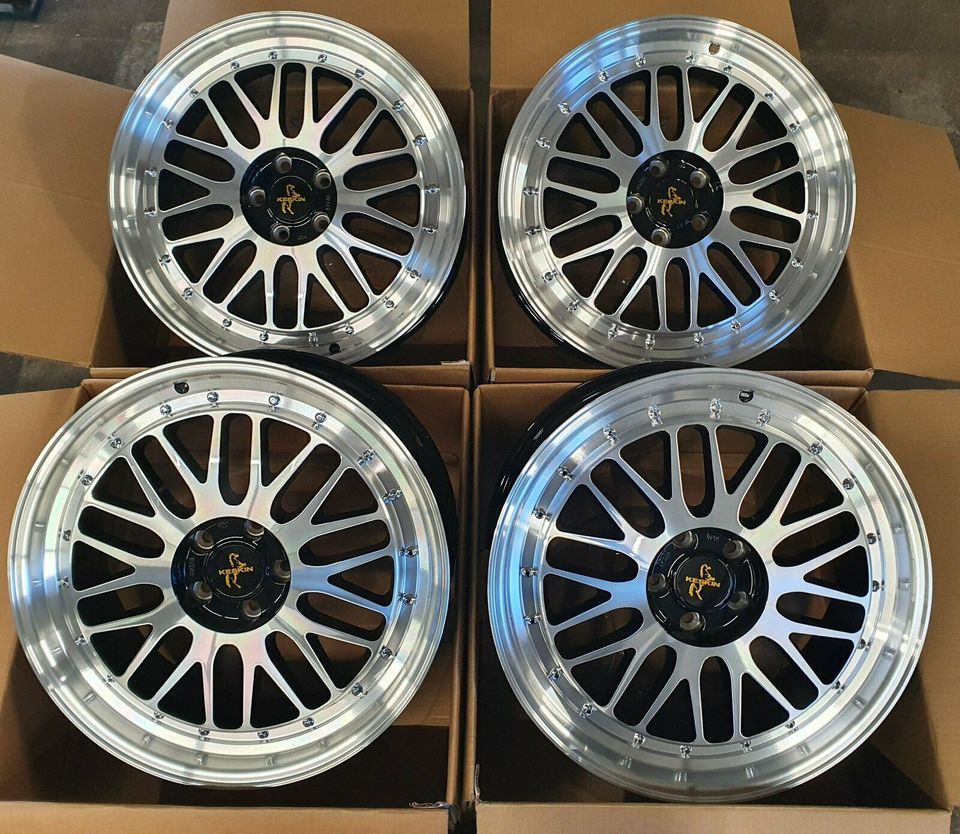 4xNEUE Keskin KT22 Retro Felgen 19Zoll 5x120 8,5x19 ET35 BMW in Krostitz