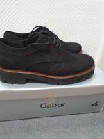 Damen Leder Halbschuhe / Schnürschuhe von Gabor, Gr. 3 ½, schwarz Berlin - Spandau Vorschau