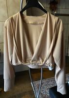 Wickelbluse Bluse  ZARA  crop kurz sportlich chic  beige  M neu Bayern - Amberg Vorschau